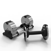 Haltère réglable pour la maison 24kg haltère de musculation haltère électrolytique