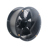 El ventilador de rotor externo YWF200 extrae el ventilador de flujo axial de escape industrial tipo tubo corto de energía eólica grande