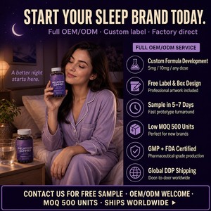 Gomitas de Melatonina para Dormir, 5 mg por Gomita, para Adultos, Sabor Natural a Bayas, Sin Fármacos, No Causan Adicción, Sin Azúcar, Gomitas Masticables Relajantes - Product Image 4