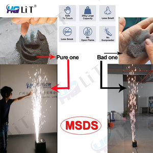 Polvo de Titanio Puro de 200g de Alta Calidad para Máquina de Chispas Frías <span class=keywords><strong>Showtec</strong></span>, Polvo de Titanio Ti para Máquina de Chispas Frías en Interiores y Exteriores - Product Image 5