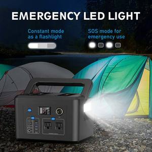 Générateur <span class=keywords><strong>solaire</strong></span> Batterie de 600 watts Centrale électrique portable Batterie <span class=keywords><strong>solaire</strong></span> d'urgence portable pour l'extérieur - Product Image 2
