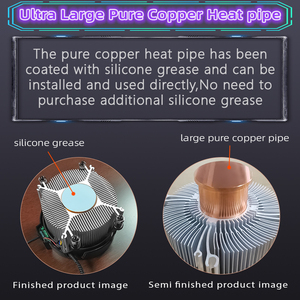 Quiet 4-Pin PWM CPU <b>Fan</b> With Argb Cooling <b>Fan</b> <b>computer</b> Cpu Cooler for Am4 Am5 Radiator Processor Heatsink CPU Air Cooler - Product Image 2