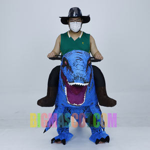 Costume de mascotte de dinosaure de Cosplay gonflable géant de polyester de déguisement drôle pour la fête de carnaval d'adultes, loyer, événements, publicité - Product Image 6