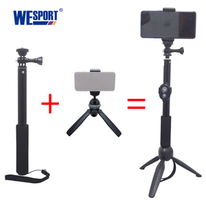 Trípode Extensible de Aluminio de 1 m con Control Remoto Inalámbrico Universal para GoPro <span class=keywords><strong>Hero</strong></span>/Insta360/DJI Osmo/Smartphones, Kit de Vlogging - Product Image 5