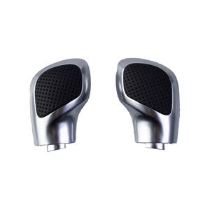 Cache-poignée de levier de vitesse automatique Volkswagen, noir mat, en plastique, ergonomique, style suède perforé, remplacement pour levier de vitesse DSG - Product Image 2