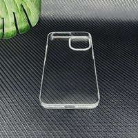 Coque de téléphone transparente en PC vierge classique pour impression UV pour iPhone 18 Pro Max 17 16 15 14 – Housse rigide en plastique transparent imprimable
