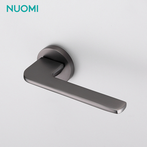 Nuomi công nghiệp hợp kim nhôm khóa cửa xử lý thiết lập kim loại có thể tháo rời hiện đại phòng ngủ tay nắm cửa cho nội thất cửa - Product Image 3