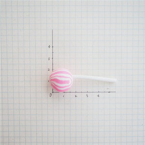 Perles breloques sucettes en <span class=keywords><strong>argile</strong></span> polymère faites à la main, cabochons sucettes pour la fabrication de chaussures et de bijoux DIY, composants décoratifs en vrac - Product Image 5