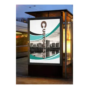 Tanda Lightbox spanduk dalam ruangan kustom spanduk vinil pvc iklan spanduk vinil