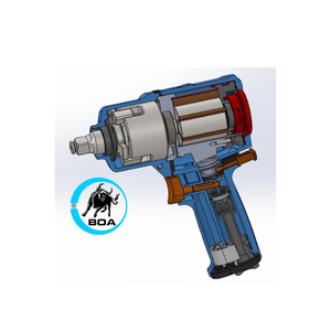 Reparación de automóviles Llave de aire Cambio de neumáticos 1/2 pulgadas 1050 FT LB - Product Image 5