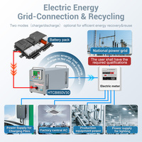 Testeur de batterie Heltec Energy pour modules EV 7kW 30A 50-850V, large plage haute tension, prenant en charge la charge et la décharge