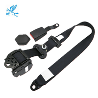 Ceinture de Sécurité Automobile Rétractable Universelle à 3 Points en Polyester, Vente en Gros Usine TIANMA