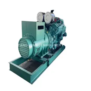 Venta caliente 4 6 Cilindro Contenedor Generadores diesel 3 Fase Fabricantes Diesel Genset Generador de turbina marina de energía silenciosa
