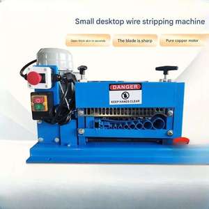 Hot Sale Draht verarbeitung maschine Kabels chäl-und Schrott kupfer recycling ausrüstung Kupferdraht-Abisolier maschine - Product Image 2
