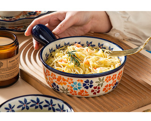 Ensemble de vaisselle et de plats de style bohème polonais, plaque de cuisson domestique, service de vaisselle assorti, assiettes et plats ODM - Product Image 6