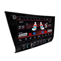 Écran tactile LCD numérique 10,25 pouces, panneau de climatisation, contrôleur de climatisation automatique, commande vocale pour BMW X5 2014-2018