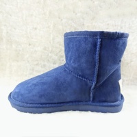 Bottes d'hiver pour femmes en véritable peau de mouton australienne double face, très demandées, avec support d'échantillons