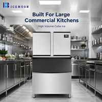 Machine à glaçons modulaire commerciale de 1500 lb (681 kg) par 24 h pour cuisine professionnelle, personnalisation possible