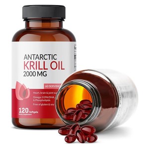 <span class=keywords><strong>Huile</strong></span> <span class=keywords><strong>de</strong></span> Poisson <span class=keywords><strong>de</strong></span> l'Antarctique Végétarienne pour Adultes, Meilleure Vente OEM, 2000mg d'Oméga 3, Soutien Cardiaque et Immunitaire, 120 Gélules Molles - Product Image 1