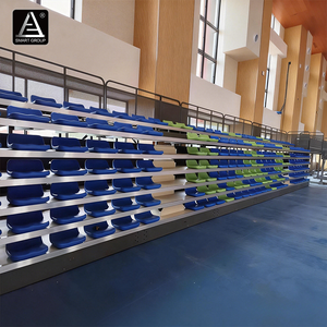 Sedute Retrattili Intelligenti per Palestre, Sedili Mobili per Stadi, Tribune Telescopiche, Sedie per Gradinate Retrattili - Product Image 3