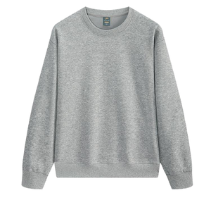 เสื้อสเวตเชิ้ตผ้าฟลีซหนานุ่มพิเศษ 420gsm ไม่เป็นขุย คอกลม ทรงหลวม ใส่ได้ทั้งชายและหญิง ผลิตจากโพลีเอสเตอร์/คอตตอน พิมพ์ลายดิจิตอล - Product Image 1