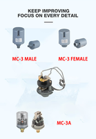 Pressostat LLASPA MC-3 220V 50/60Hz IP22 Certifié CE, Pièces Détachées pour Pompe de Jardin, Approvisionnement Direct Usine, Haute Qualité