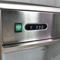 Machine à glaçons à ventilation avant ZBS-20Freestanding Machine à glaçons