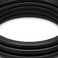 Cable Coaxial RG6 con Triple Blindaje, 75 Ohmios, Conector Tipo F Chapado en Oro, Clasificación CL2, para HDTV, Antena Satelital, Módem de Banda Ancha