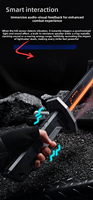 Nouvelle épée de combat en plastique lumineuse à sept couleurs Drifter, épée de samouraï flash unisexe pour enfants, ensemble de 14 pièces, cadeau