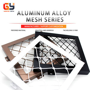 אלומיניום באיכות גבוהה מחורר מחורר קורוזיה עמיד תקרה סורג צבע מותאם אישית מורחבת רשת דקורטיבית - Product Image 5