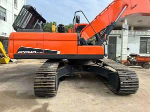รถขุดมือสอง DOOSAN DX340 34 ตัน รถขุดไฮดรอลิกแบบตีนตะขาบ DX140LC DX225LC อุปกรณ์ก่อสร้าง สภาพดี - Product Image 2