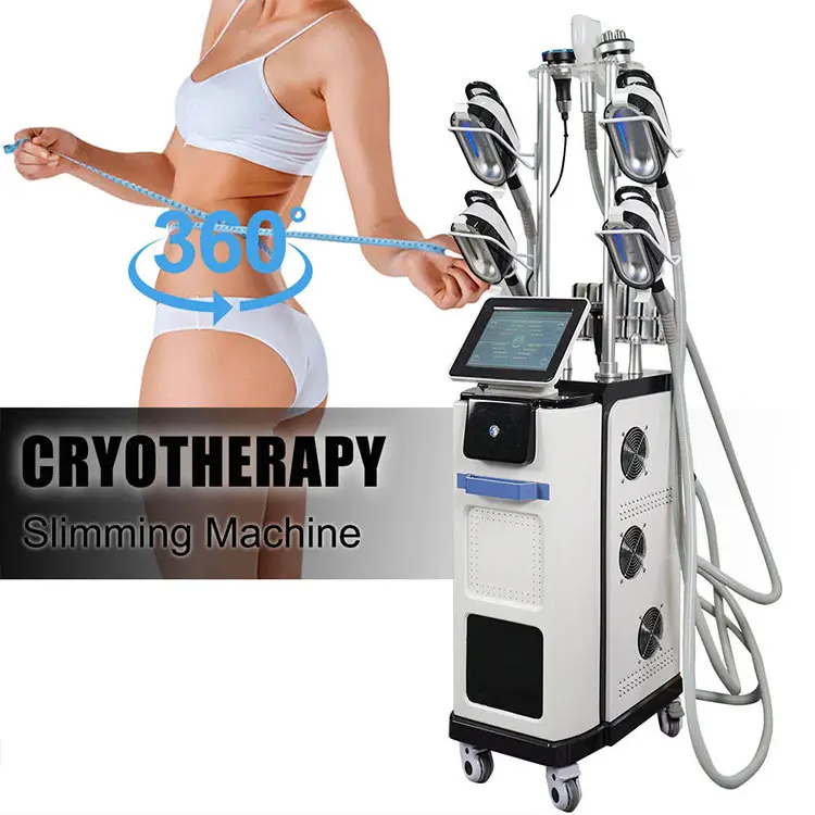 Cryo360デュアルハンドルCryoCool Fat Freeze Sculpting Machines 8 Cryo Pad Slimming 360 Cryotherapy Fat Freeze Machine