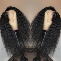 Perruque Lace Front HD 13x4 en Cheveux Humains Ondulés Profonds, Pré-Pluckée, Sans Colle, Dentelle Transparente, Prête à Porter, Ligne de Cheveux Naturelle