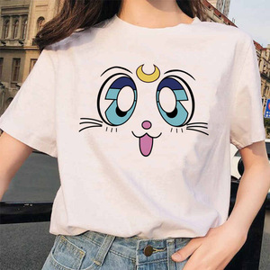 T-shirt à manches courtes imprimé Sailor Warrior Water Ice Moon pour <span class=keywords><strong>femme</strong></span>, tendance transfrontalière, eBay AliExpress - Product Image 1