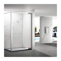 Cabines de douche modernes minimalistes personnalisées de haute qualité, design moderne, cabine de douche carrée