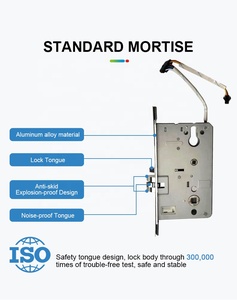Aluminum Smart Split Hotel <b>Lock</b> With Management Software <b>Locks</b> Card for Door PRF958 Hotel <b>Lock</b> Material Aluminum Alloy We Can Of - Product Image 6