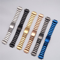 Gshock DW5600 Lunette en métal Couvercle du boîtier Bracelet de montre DW5610 Bracelet de montre Lunette DW5600 Bracelet en acier inoxydable Cadre de ceinture
