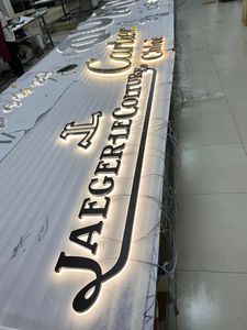 ミニLEDネオンライトビルボードステンレス鋼バックルミナスワード樹脂モール会社病院パークデコレーション用 - Product Image 6