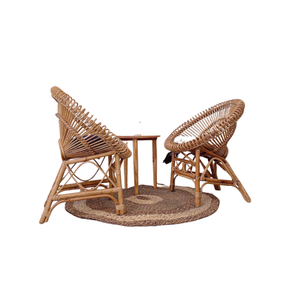 เก้าอี้รับประทานอาหารหวายธรรมชาติเลือกที่ดีที่สุดทนทานสีที่กำหนดเอง/ขนาดบรรจุภัณฑ์ที่กำหนดเองจากผู้ผลิตในเวียดนาม - Product Image 5