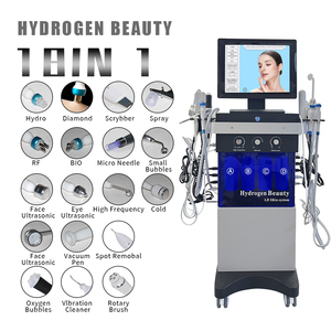 Precio de fábrica 18-en-1 Hydro Dermabrasion Hydro Skin Facial Machine Oxygen Jet Vacuum Deeply Cleaner Blackhead Oxygen Skin Care - Product Image 6