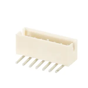 7 Pin Header Connector White 1.5mm Wafer Connector High Temperature Resistant Connector