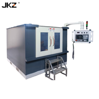 Machine de traitement thermique par induction à haute précision JKZ CNC-1000 pour roues de chemin de fer, diamètre de pièce de travail 1500 mm, servo CNC
