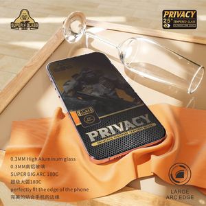 Protection d'écran en verre trempé anti-espion pour une confidentialité complète, anti-poussière et anti-statique - Product Image 3