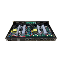 Ev Subwoofer sahne performansı için profesyonel 2/4 kanallı 400W dijital güç amplifikatörü konferans için saf sahne sonrası Conference