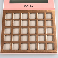 Boîte à cosmétiques avec impression de logo personnalisé, boîte à pinces à épiler miroir, coffret cadeau, boîtes magnétiques, boîte rigide en carton, emballage pour cils