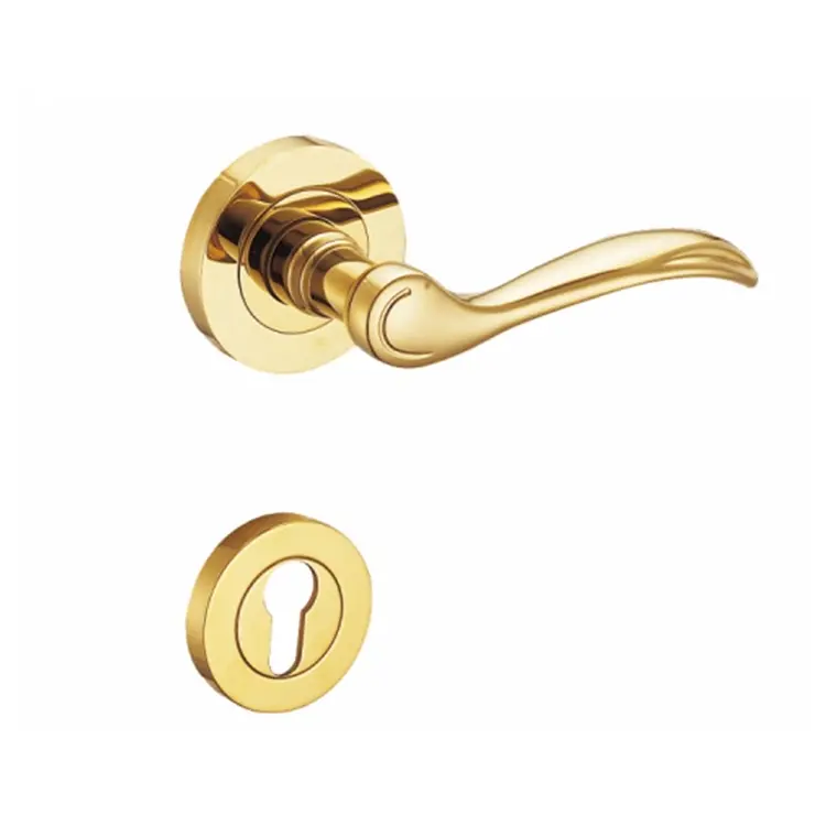 Luxe Klassieke Deur Hardware Fabrikant Gold Interne Deur Deurkruk Set