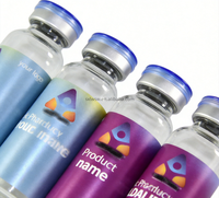 Étiquettes en papier personnalisées et autocollants en vinyle faciles à décoller pour les flacons cosmétiques, les pots d'extraits végétaux et les emballages de soins de la peau