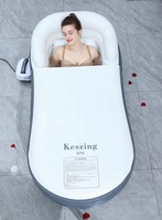 Adulte Pliable Spa Douche Épais Pompe À Air Conçu Chaude Glace Froide Thérapie Bas Prix Température Constante Baignoire Gonflable