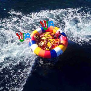 En iyi 5-6 kişi kayak tüpleri şişme çılgın çekilebilir ufo disko tekne su oyunları - Product Image 6
