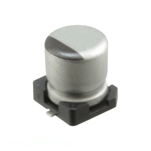 Manufacturer Channel UUT0J330MCL1GS 33 uF Surface Mount CAP ALUM 33UF 20% 6.3V SMD <b>Capacitor</b> - Product Image 1